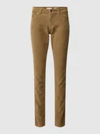 Spodnie damskie - Jeansy o kroju slim fit z 5 kieszeniami model ‘ALBY Slim’ - miniaturka - grafika 1