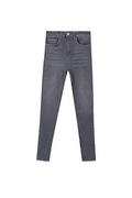 Spodnie damskie - DeFacto Dżinsy damskie - spodnie jeansowe damskie (szare, 34), szary, 34 - miniaturka - grafika 1