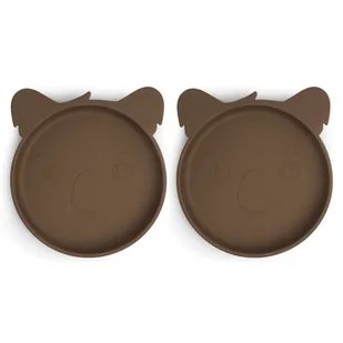 2 Talerzyki Silikonowe Koala Acron Nuuroo - Miseczki i talerzyki dla dzieci - miniaturka - grafika 1