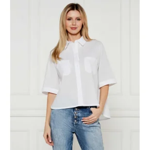 Joop! Jeans Koszula Blue Loose fit - Koszule damskie - miniaturka - grafika 1