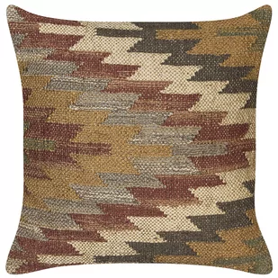 Jutowa poduszka dekoracyjna geometryczny wzór 45 x 45 cm wielokolorowa DEEPOR - Poduszki dekoracyjne Jutowa poduszka dekoracyjna geometryczny wzór 45 x 45 cm wielokolorowa DEEPOR - Poduszki dekoracyjne - miniaturka - grafika 1