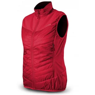Kamizelka damska Trimm Zena Vest Rozmiar: XL / Kolor: czerwony - Kurtki i kamizelki sportowe damskie - miniaturka - grafika 1