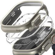 Akcesoria do smartwatchy - Ringke Etui Slim do Apple Watch Ultra 49mm Przezroczysto-szary 2szt. - miniaturka - grafika 1
