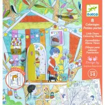 Kolorowanki z okienkami Nina - Zabawki kreatywne - miniaturka - grafika 1