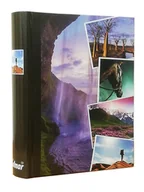 Albumy fotograficzne - ALBUM szyty na 200 zdjęć 10x15 cm. z opisem BAOBAB wodospad - miniaturka - grafika 1