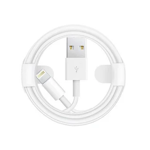 ECONOMY KABEL USB DO IPHONE 2A BIAŁY  LIGHTNING 1M TRAY - Kable USB - miniaturka - grafika 1