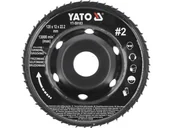 Pilniki - FREZ, TARNIK PEŁNY, WYPUKŁY 120X12 NR2 NA SZLIFIERKĘ KĄTOWĄ - miniaturka - grafika 1