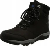 Buty trekkingowe męskie - Merrell Buty Trekkingowe Męskie Wysokie Czarne Sznurowane Skóra 44 Jtf - miniaturka - grafika 1