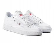 Buty sportowe damskie - Reebok Buty Sportowe Białe Sznurowane Skórzane 40,5 3P6G8* - miniaturka - grafika 1