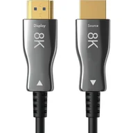 Kable - claroc claroc KABEL HDMI ŚWIATŁOWODOWY AOC, 2.1, 8K, 10M 2_407732 - miniaturka - grafika 1