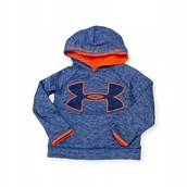 Bluzy damskie - Wciągana bluza dla chłopca neon Under Armour XS 4/5 lat - miniaturka - grafika 1