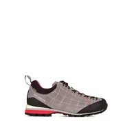 Odzież trekkingowa męska - Buty trekkingowe męskie Dolomite Diagonal GTX Pewter Grey Coral Red - miniaturka - grafika 1