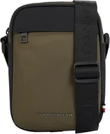 Torebki damskie - TOMMY HILFIGER Męski TH REPREVE MINI REPORTER AM0AM13185 Crossover, KHAKI (Army Green), OS, Khaki (zieleń wojskowa), rozmiar uniwersalny - miniaturka - grafika 1