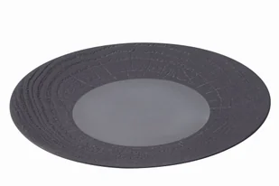 Revol Arborescence talerz plaski 28 cm czarny Liquorice - Talerze - miniaturka - grafika 1
