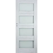 Drzwi wewnętrzne - Skrzydło drzwiowe SYRIUSZ silver pokój 80P - miniaturka - grafika 1