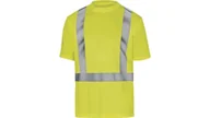 Odzież robocza - Delta Plus T-shirt ostrzegawczy z poliestru kolor żółty rozmiar 3XL COMETJA3X COMETJA3X - miniaturka - grafika 1