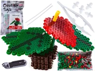 Prace ręczne dla dzieci - DLA DZIECI KORALIKI DO PRASOWANIA KWIATKI - miniaturka - grafika 1