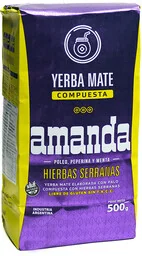 Amanda Hierbas Serranas 500g - Yerba Mate - miniaturka - grafika 1