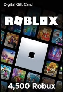 Roblox Gift Card 4 500 Robux (PC) - Roblox Key - GLOBAL - Kody i doładowania cyfrowe - miniaturka - grafika 1
