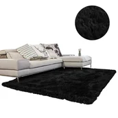 Dywany - Dywan pokojowy Shaggy Strado 80x150 BlackSky (Czarny) - miniaturka - grafika 1