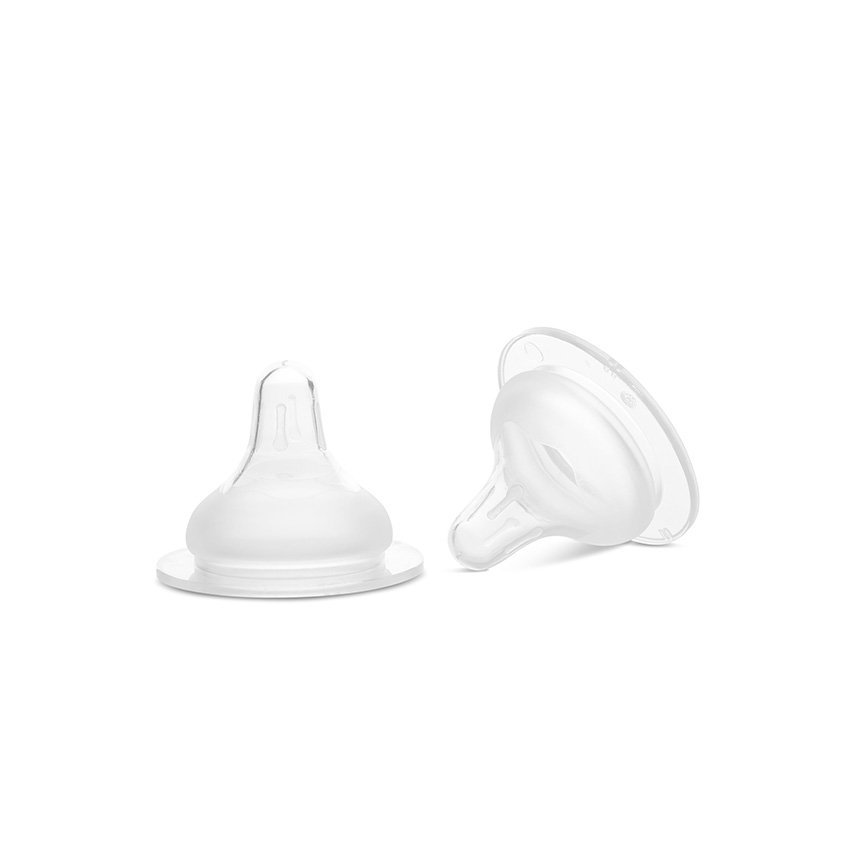 Smoczek Antykolkowy Średni 2szt do Szerokiej Butelki Lorelli