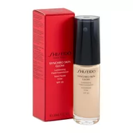 Pudry do twarzy - Shiseido Synchro Skin Glow luminizing Fluid Foundation Rose 3 30 ML 729238135468 - miniaturka - grafika 1