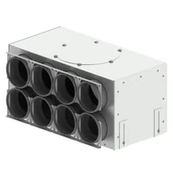 Rury i kanały wentylacyjne - Zehnder Skrzynka rozdzielcza Essential 8xdn90/dn180 - miniaturka - grafika 1