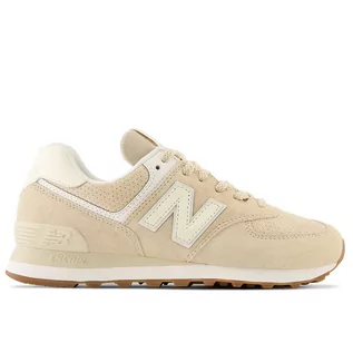 Buty sportowe damskie - Buty New Balance WL574NC - beżowe - grafika 1