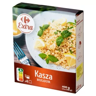 Carrefour Extra Kasza bulgur 400 g (4 x 100 g) - Kasza - miniaturka - grafika 1