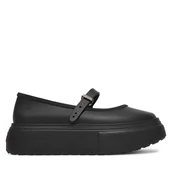 Baleriny - Baleriny Melissa Soft Ballerina Platform Ad 37858 Czarny - miniaturka - grafika 1