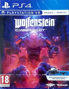 PS4 Wolfenstein Cyberpilot VR Po Polsku - Gry PlayStation 4 - miniaturka - grafika 1