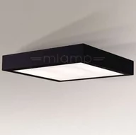 Lampy sufitowe - Shilo plafon łazienkowy LED Nomi 23W 2100lm 3000K czarny IP44 8073 - miniaturka - grafika 1
