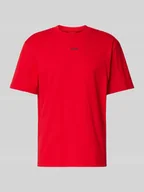 Koszulki męskie - T-shirt z nadrukiem z logo model ‘Dapolino’ - miniaturka - grafika 1