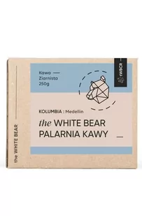 THE WHITE BEAR Kawa ziarnista The White Bear Kolumbia Medellin 250g 6527-uniw - Kawa - miniaturka - grafika 1