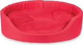 Legowiska dla psów - Ami Play Legowisko owalne Basic XS 40x32x12 cm Czerwony - miniaturka - grafika 1