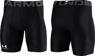 Bielizna sportowa męska - Under Armour Spodenki termoakytwne kompresyjne krótkie męskie Under Armour HG Armour czarne 1361596 001 S - miniaturka - grafika 1