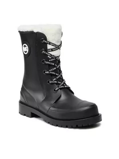 Kalosze damskie - Michael Kors MICHAEL Kalosze Montaigne Rainboot 40F1MNFB8Q Czarny - grafika 1