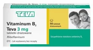 Witaminy i minerały - Teva Vitaminum B2 3mg 50 szt. - miniaturka - grafika 1