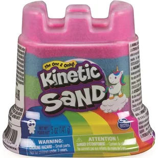 Spin Master Kinetic Sand Teczowy Zamek 6059188 Wb18 - Masy plastyczne - miniaturka - grafika 1