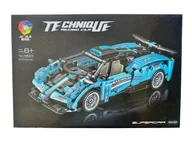 Klocki - Klocki TECHNIC konstrukcyjne zabawki dla dzieci - Samochód wyścigowy no.48003 - 570 el. - miniaturka - grafika 1
