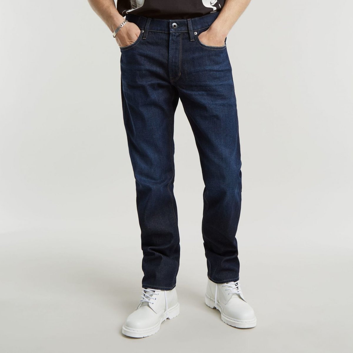 jeansy męskie g-star d23692-c052 mosa g843 worn in hourglass