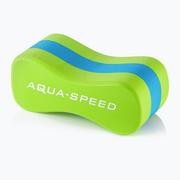 Pływanie - Aqua Speed Deska do pływania Ósemka "3" Junior 04 zielona 149 - miniaturka - grafika 1