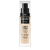 Podkłady do twarzy - NYX Professional Makeup Professional Makeup - CAN'T STOP WON'T STOP - FULL COVERAGE FOUNDATION - Podkład do twarzy - ALABASTER NYXSSAL - miniaturka - grafika 1