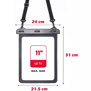 SWISSTEN Etui wodoodporne na tablety o przekątnych do 11” - Etui i futerały do telefonów - miniaturka - grafika 3