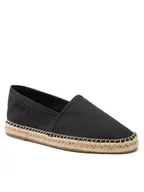 Espadryle męskie - Calvin Klein Espadryle Espadrille Cv Ns HM0HM00539 Czarny - miniaturka - grafika 1