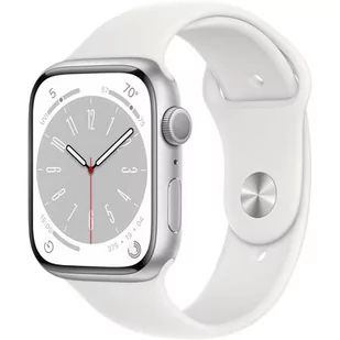 Apple Watch Series 8 GPS 45mm Aluminium Biały - Smartwatch - miniaturka - grafika 1