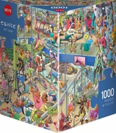 Puzzle - PUZZLE 1000 ELEMENTÓW. ZWIERZĘTA NA SIŁOWNI - miniaturka - grafika 1