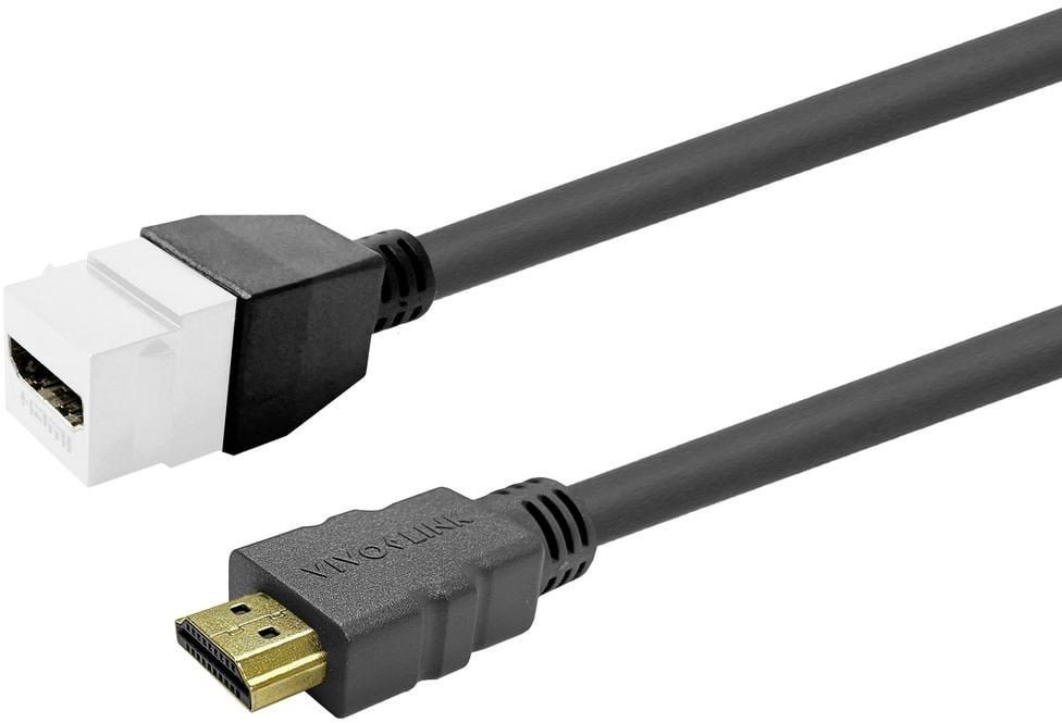 Keystone White HDMI Female to HDMI Male