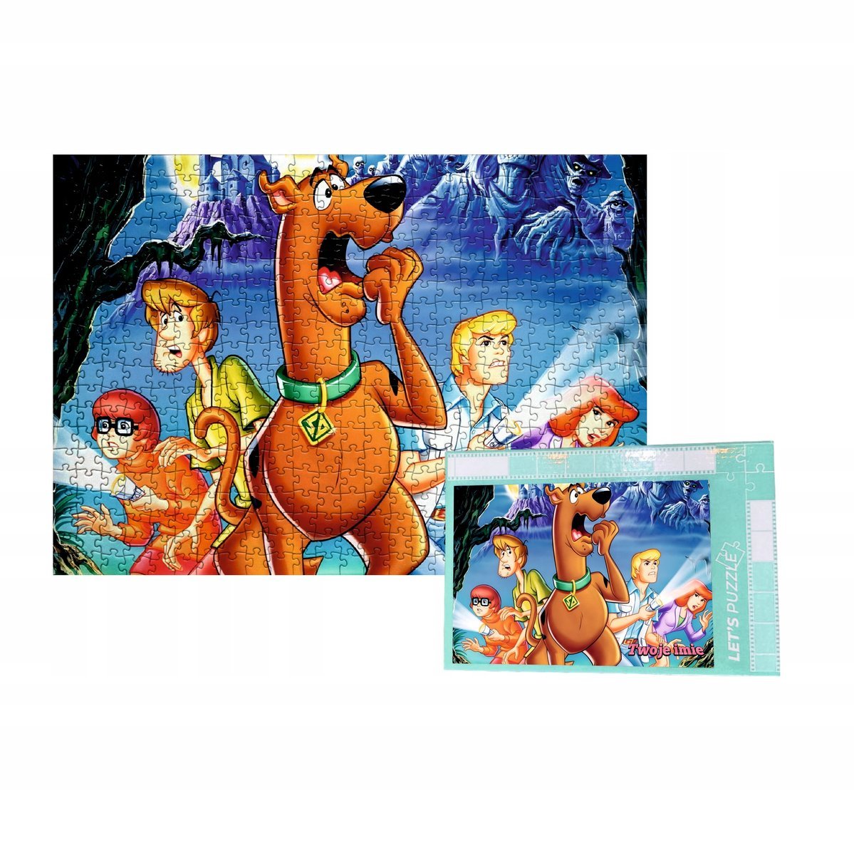 Personalizowane Puzzle Scooby Doo 500 el. - różne wzory