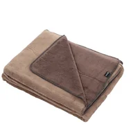 Koce - Dekoria Koc Cotton Cloud 150x200 Sepia&Espresso 150 x 200 cm 760-197 - miniaturka - grafika 1